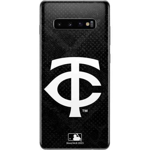 MLB Minnesota Twins Dark Wash Galaxy S10 Plus Skin