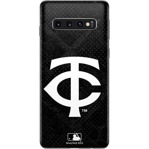 MLB Minnesota Twins Dark Wash Galaxy S10 Skin