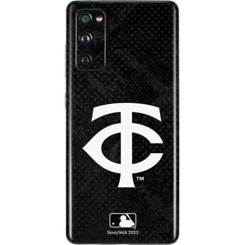 MLB Minnesota Twins Dark Wash Galaxy S20 Fan Edition Skin