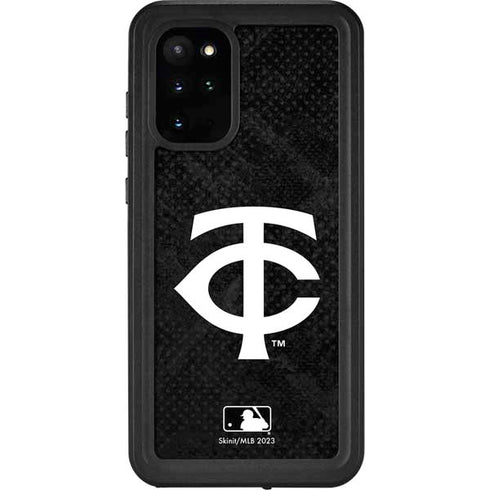 MLB Minnesota Twins Dark Wash Galaxy S20 Plus Waterproof Case