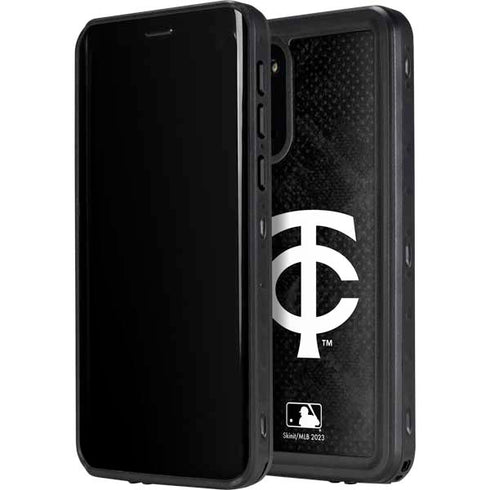 MLB Minnesota Twins Dark Wash Galaxy S20 Plus Waterproof Case
