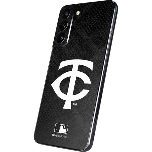 MLB Minnesota Twins Dark Wash Galaxy S22 Plus Skin