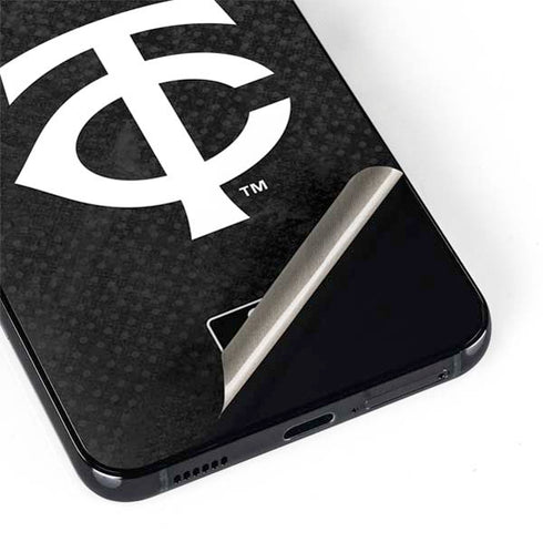 MLB Minnesota Twins Dark Wash Galaxy S22 Plus Skin