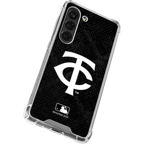 MLB Minnesota Twins Dark Wash Galaxy S23 Clear Case