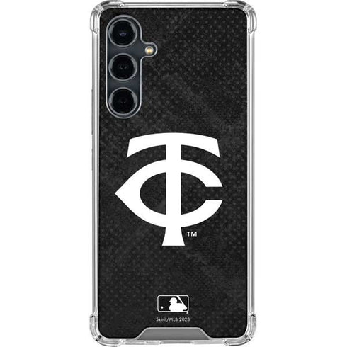 MLB Minnesota Twins Dark Wash Galaxy S23 FE Clear Case