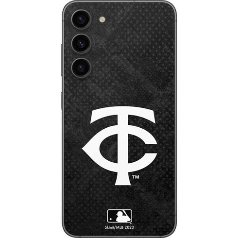 MLB Minnesota Twins Dark Wash Galaxy S23 Plus Skin