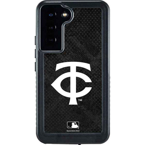 MLB Minnesota Twins Dark Wash Galaxy S23 Plus Waterproof Case
