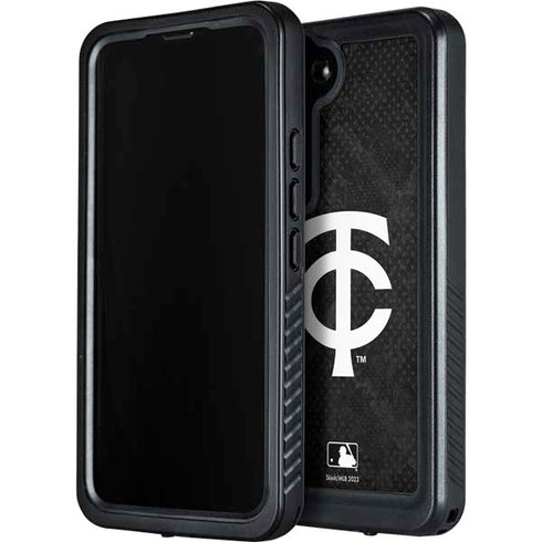 MLB Minnesota Twins Dark Wash Galaxy S23 Plus Waterproof Case