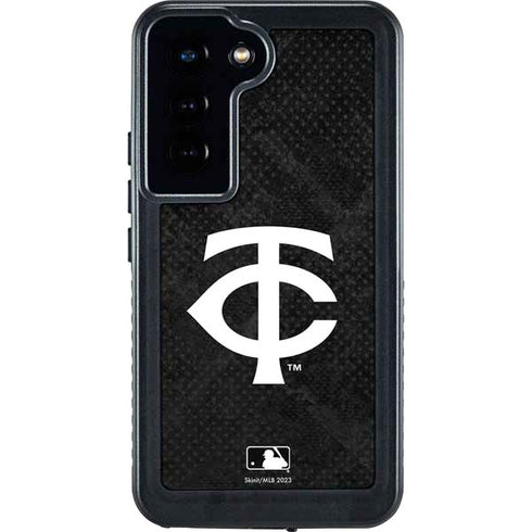 MLB Minnesota Twins Dark Wash Galaxy S23 Waterproof Case