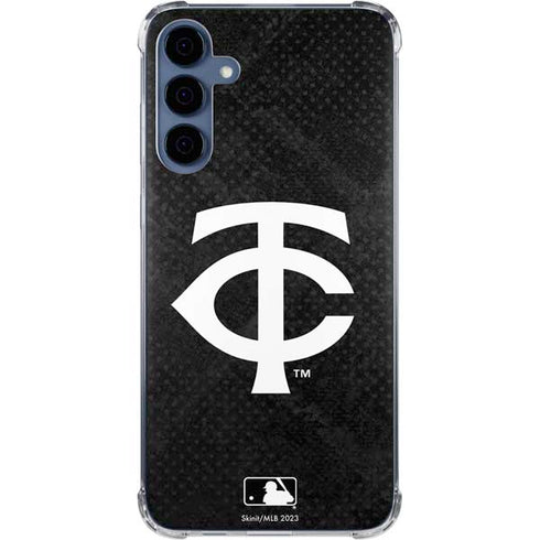 MLB Minnesota Twins Dark Wash Galaxy S24 Clear Case