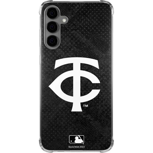 MLB Minnesota Twins Dark Wash Galaxy S24 Plus Clear Case