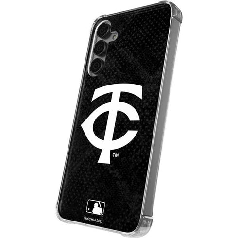 MLB Minnesota Twins Dark Wash Galaxy S24 Plus Clear Case