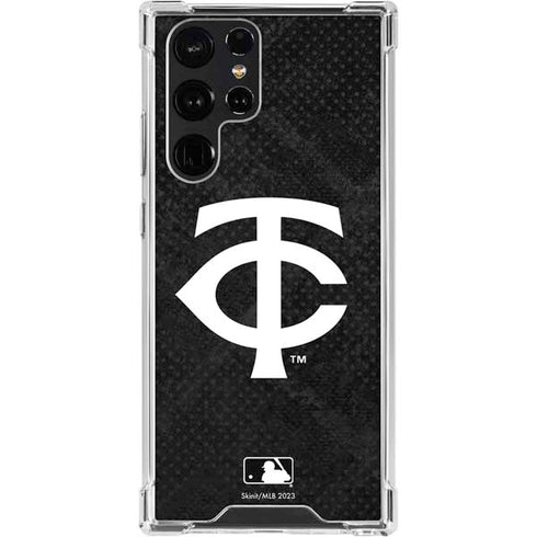 MLB Minnesota Twins Dark Wash Galaxy S24 Ultra Clear Case