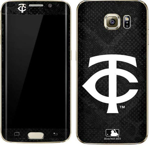 MLB Minnesota Twins Dark Wash Galaxy S7 Edge Skin