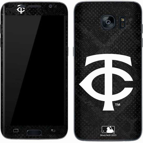 MLB Minnesota Twins Dark Wash Galaxy S7 Skin