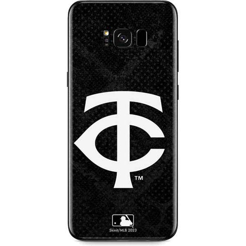 MLB Minnesota Twins Dark Wash Galaxy S8 Skin