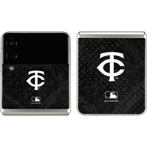 MLB Minnesota Twins Dark Wash Galaxy Z Flip3 5G Skin