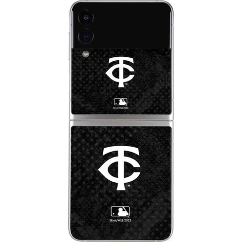 MLB Minnesota Twins Dark Wash Galaxy Z Flip3 5G Skin