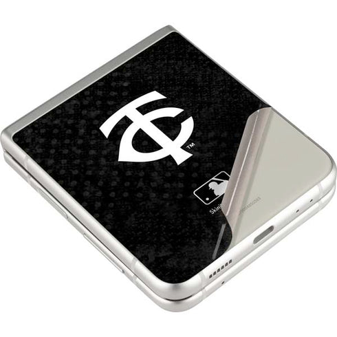 MLB Minnesota Twins Dark Wash Galaxy Z Flip3 5G Skin