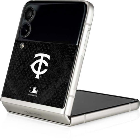 MLB Minnesota Twins Dark Wash Galaxy Z Flip3 5G Skin