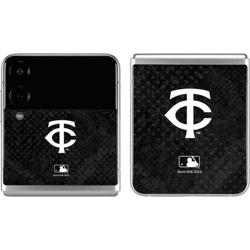 MLB Minnesota Twins Dark Wash Galaxy Z Flip4 5G Skin