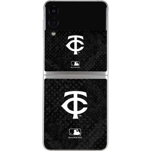 MLB Minnesota Twins Dark Wash Galaxy Z Flip4 5G Skin