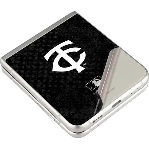 MLB Minnesota Twins Dark Wash Galaxy Z Flip4 5G Skin