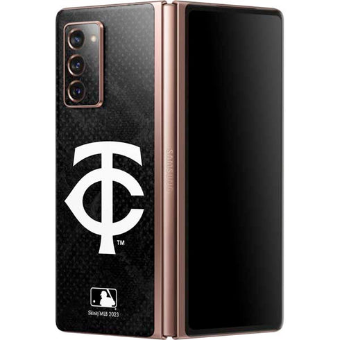 MLB Minnesota Twins Dark Wash Galaxy Z Fold2 5G Skin