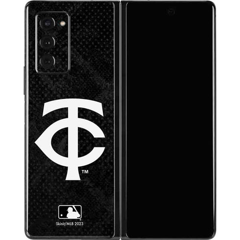 MLB Minnesota Twins Dark Wash Galaxy Z Fold2 5G Skin