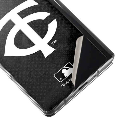 MLB Minnesota Twins Dark Wash Galaxy Z Fold2 5G Skin