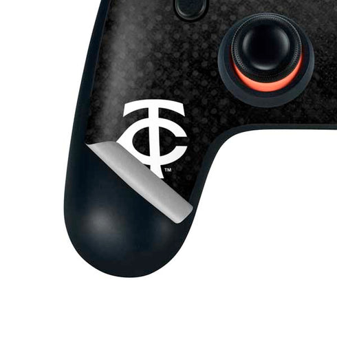 MLB Minnesota Twins Dark Wash Google Stadia Controller Skin