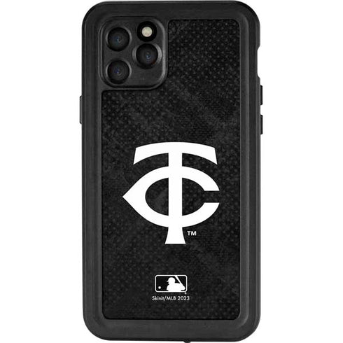 MLB Minnesota Twins Dark Wash iPhone 11 Pro Waterproof Case