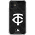 MLB Minnesota Twins Dark Wash iPhone 12 Clear Case