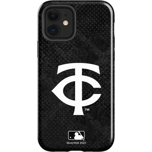 MLB Minnesota Twins Dark Wash iPhone 12 Impact Case