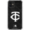 MLB Minnesota Twins Dark Wash iPhone 12 Mini Clear Case