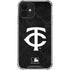 MLB Minnesota Twins Dark Wash iPhone 12 Mini Clear Case