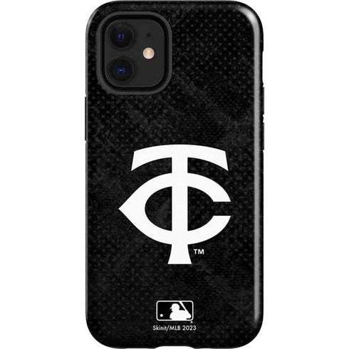 MLB Minnesota Twins Dark Wash iPhone 12 Mini Impact Case