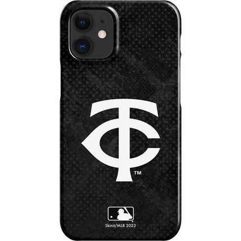MLB Minnesota Twins Dark Wash iPhone 12 Mini Lite Case