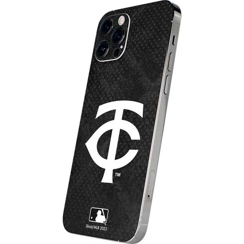 MLB Minnesota Twins Dark Wash iPhone 12 Pro Max Skin