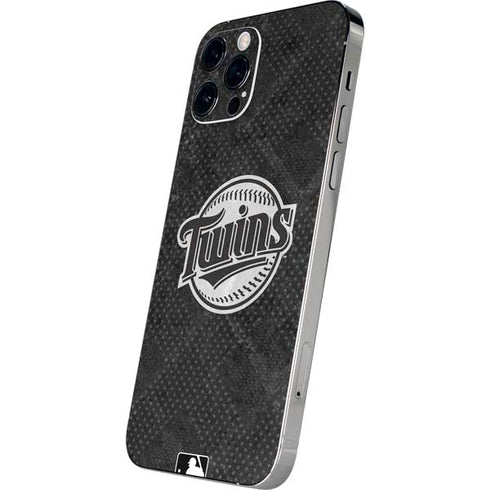 MLB Minnesota Twins Dark Wash iPhone 12 Pro Skin