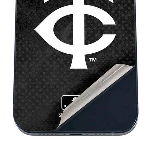 MLB Minnesota Twins Dark Wash iPhone 12 Skin