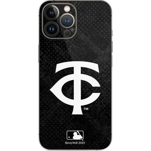 MLB Minnesota Twins Dark Wash iPhone 13 Pro Max Skin