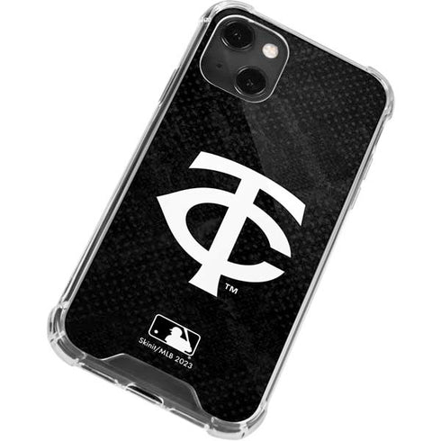 MLB Minnesota Twins Dark Wash iPhone 14 Plus Clear Case
