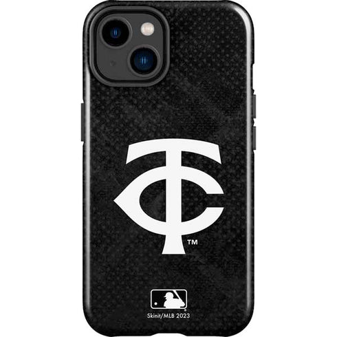 MLB Minnesota Twins Dark Wash iPhone 15 Plus Impact Case