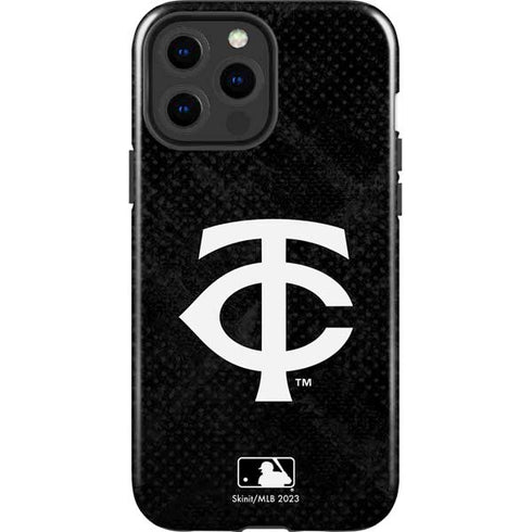 MLB Minnesota Twins Dark Wash iPhone 15 Pro Max Impact Case