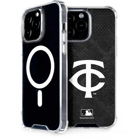 MLB Minnesota Twins Dark Wash iPhone 14 Pro Max MagSafe Case