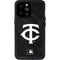 MLB Minnesota Twins Dark Wash iPhone 14 Pro Max Waterproof Case