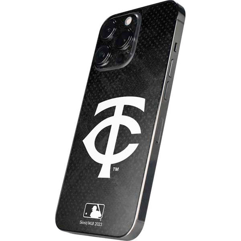MLB Minnesota Twins Dark Wash iPhone 15 Pro Skin