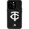 MLB Minnesota Twins Dark Wash iPhone 14 Pro Waterproof Case