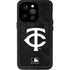 MLB Minnesota Twins Dark Wash iPhone 14 Pro Waterproof Case